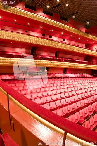 Image of interior famous national theater nicaragua