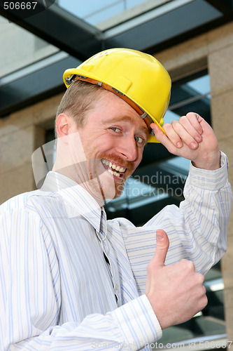 Image of successful architect