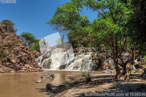 Image of waterfall in Awash National Park, Ethiopia