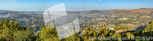 Image of Gondar city with Fasil Ghebbi, Ethiopia