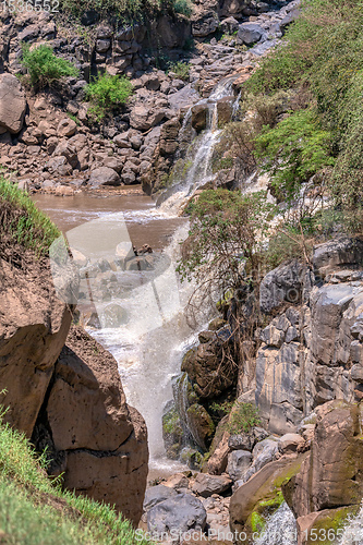 Image of waterfall in Awash National Park, Ethiopia