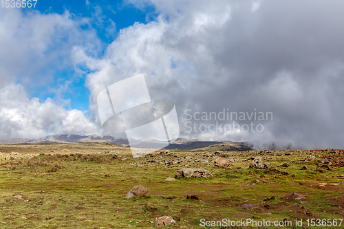 Image of beautiful landscape of Bale Mountain, Ethiopia