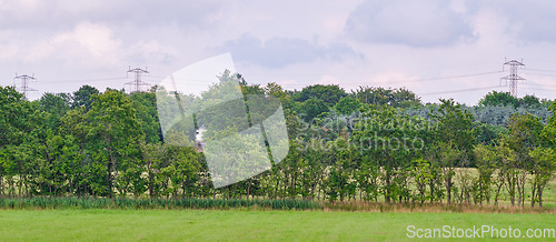 Image of Denmark nature, countryside and environment. Nature in the Kingdom of Denmark.