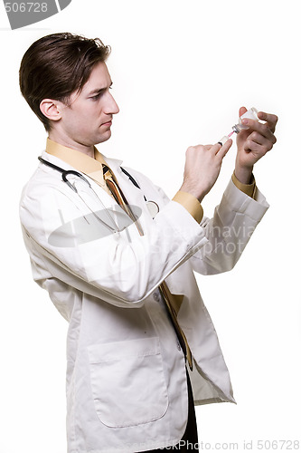 Image of Young man doctor