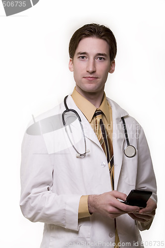 Image of Young man doctor