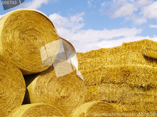 Image of bales of straw