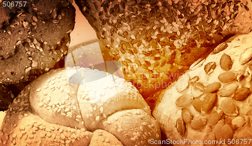 Image of Assortment of baked bread