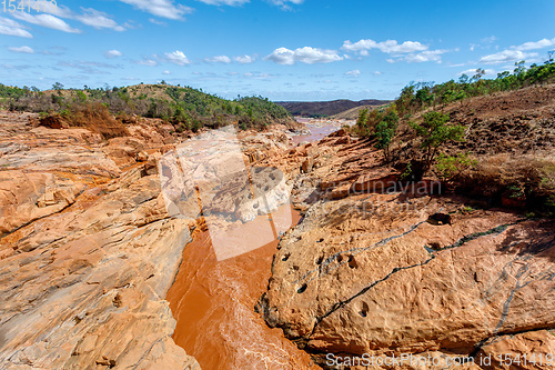 Image of Rapids in the Betsiboka river Madagascar