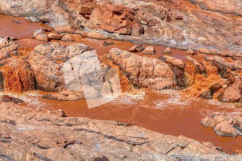 Image of Rapids in the Betsiboka river Madagascar