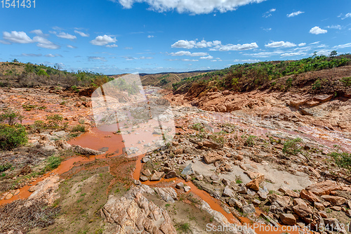 Image of Rapids in the Betsiboka river Madagascar