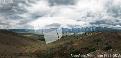 Image of Kurai steppe and North-Chui ridge