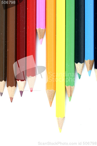 Image of Close-up pencil.