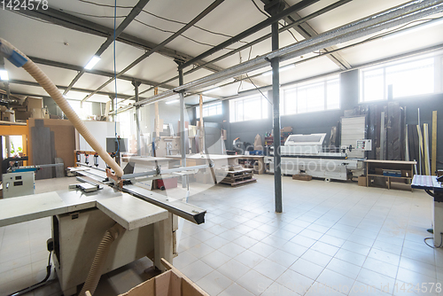 Image of Production department at a furniture factory