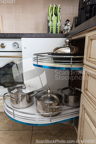 Image of New modern kitchen interior