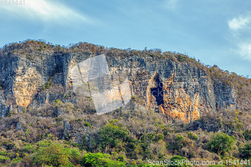 Image of mountain cavern on rock Antsiranana Madagascar