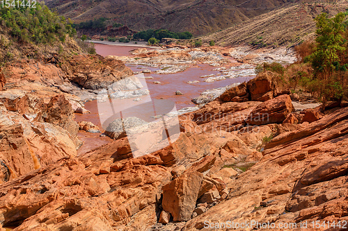 Image of Rapids in the Betsiboka river Madagascar