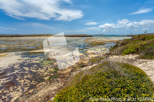 Image of sand beach in Madagascar, Antsiranana, Diego Suarez