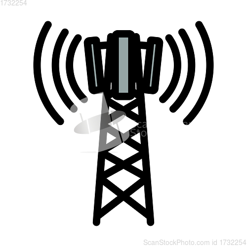 Image of Cellular Broadcasting Antenna Icon