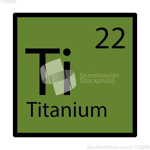 Image of Icon Of Chemistry Element