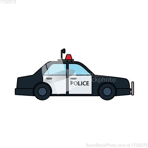 Image of Police Car Icon