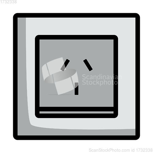 Image of China Electrical Socket Icon