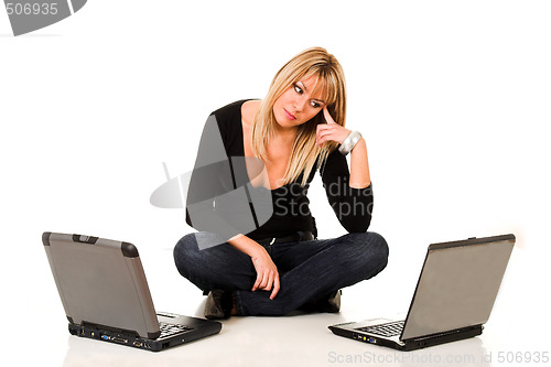 Image of beautiful young woman