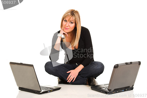 Image of beautiful young woman