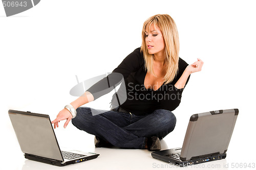 Image of beautiful young woman