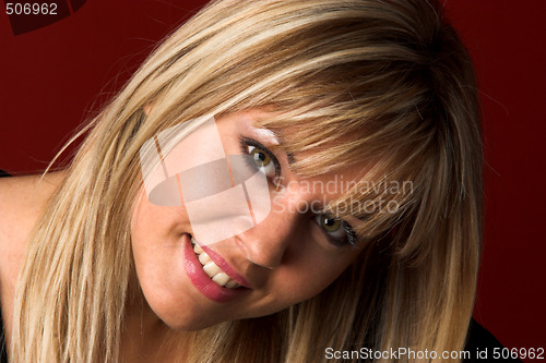 Image of beautiful young woman