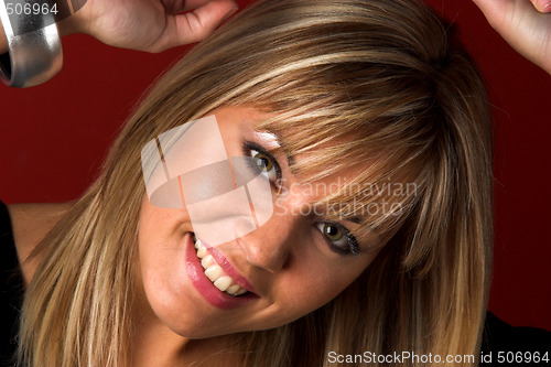 Image of beautiful young woman