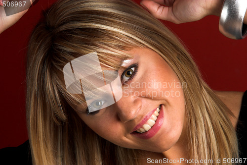 Image of beautiful young woman