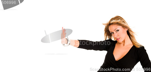 Image of beautiful young woman