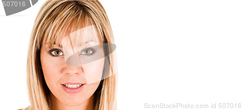 Image of beautiful young woman