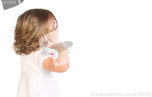 Image of beauty a little girl 