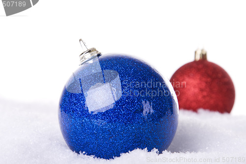 Image of christmas white background