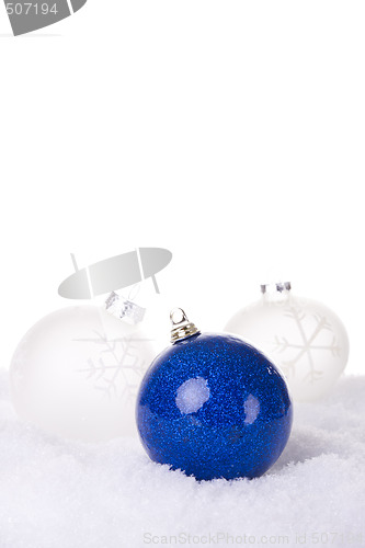 Image of christmas white background