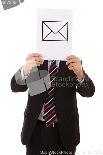 Image of EMail businessman