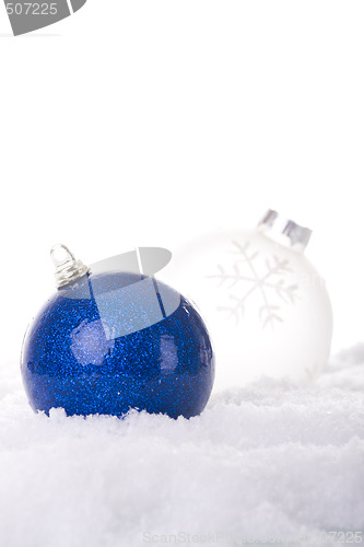 Image of christmas white background