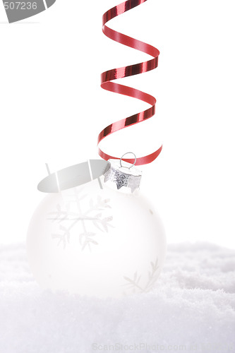 Image of christmas white background