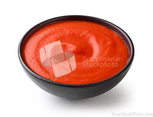 Image of bowl of red tomato sauce