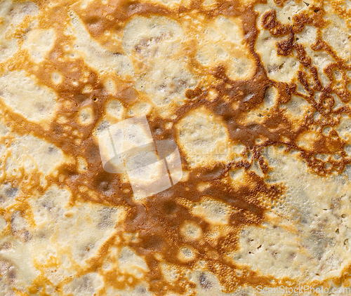 Image of freshly baked crepe