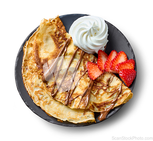 Image of freshly baked crepes