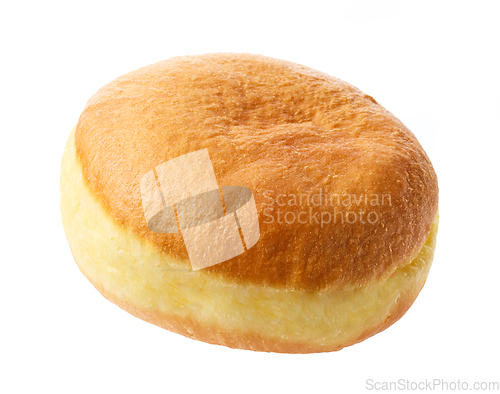 Image of freshly baked jelly donut