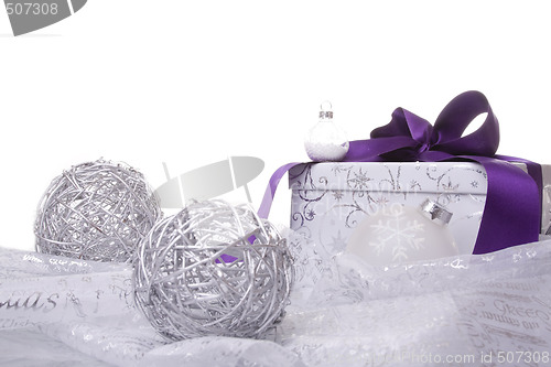 Image of christmas present decoration
