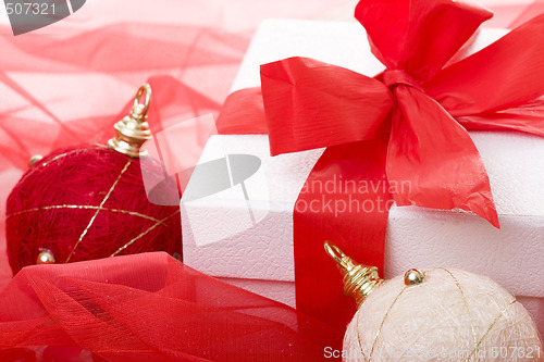 Image of christmas present decoration