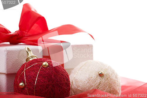 Image of christmas present decoration