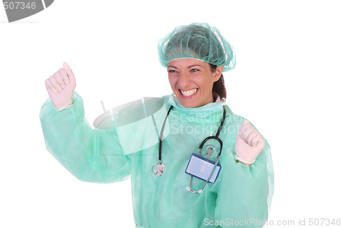 Image of successful healthcare worker 