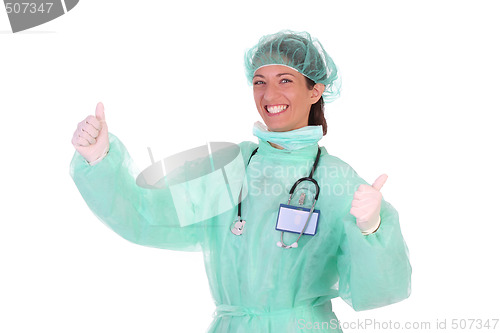 Image of successful healthcare worker 