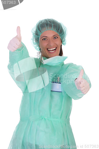 Image of successful healthcare worker