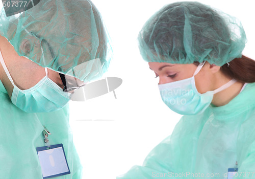 Image of two surgeon at work 